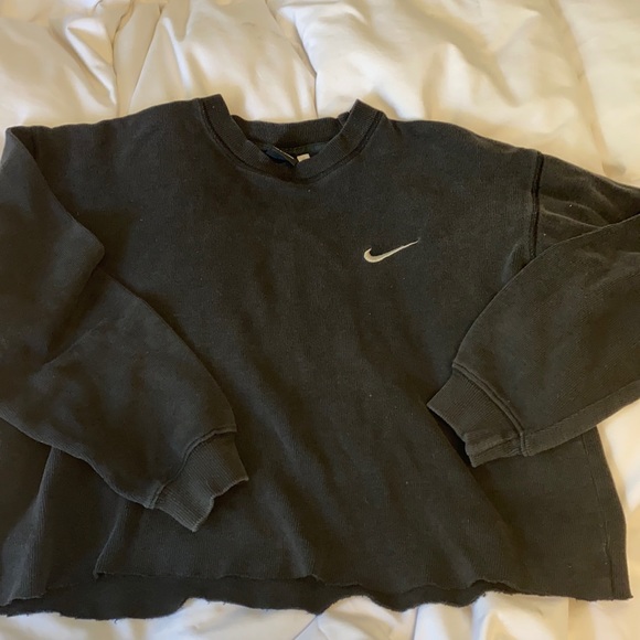 Vintage Nike Cropped Crewneck - Picture 1 of 5